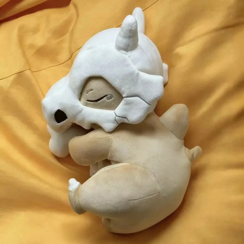 Dolls - 30cm Anime Sleeping Cubone Dinosaur Head