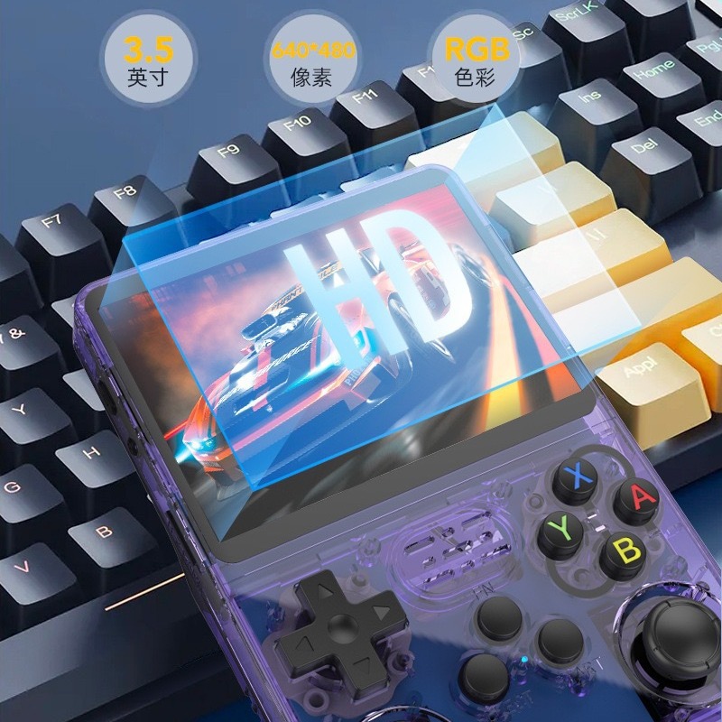 R36S New 100% Arkos System Ret - Retro Handheld Game Console R36S ulasan dan harga