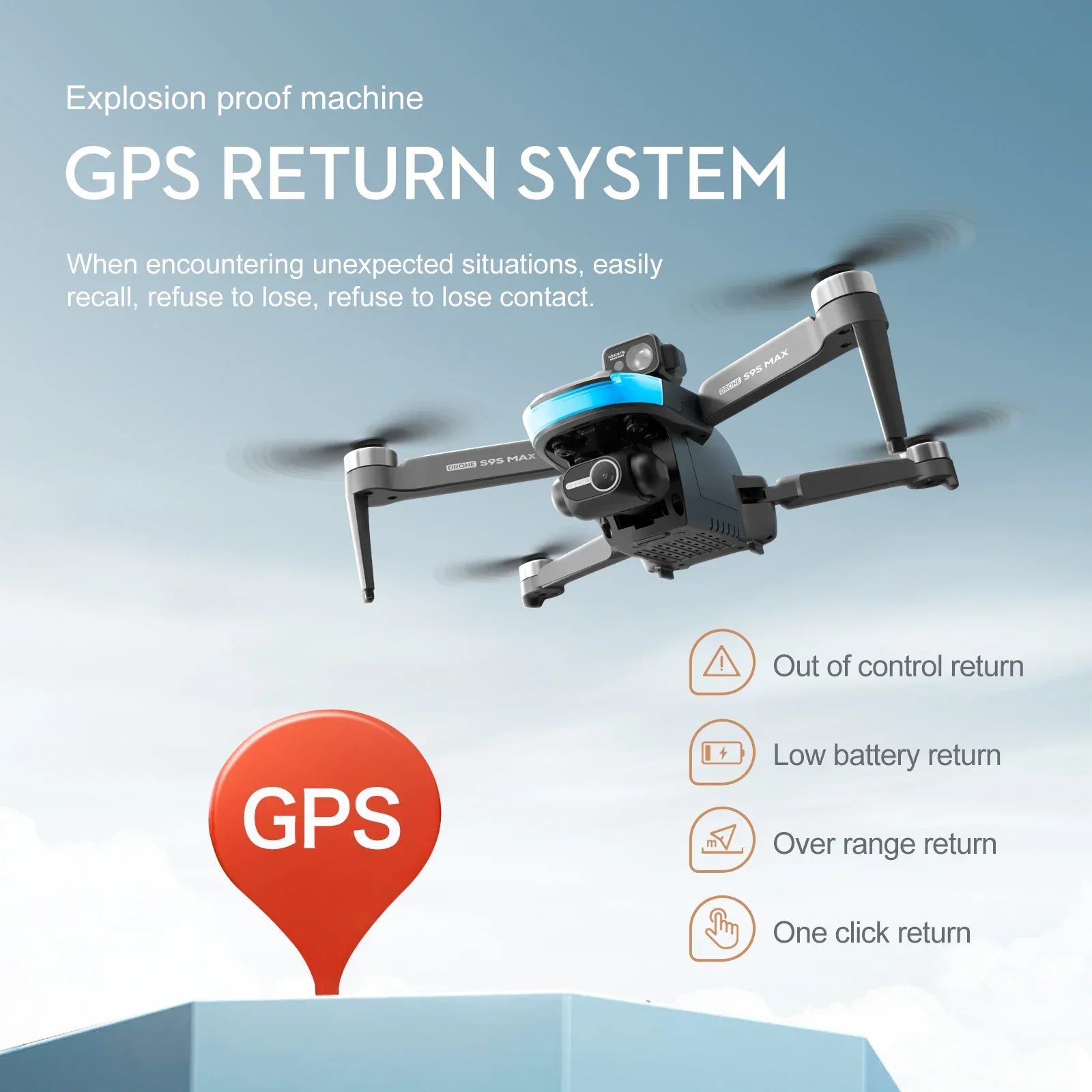 NEW S9S MAX MINI Drone 4K 2-Ax - Fpv Brushless Rc Drone 4K ulasan dan harga