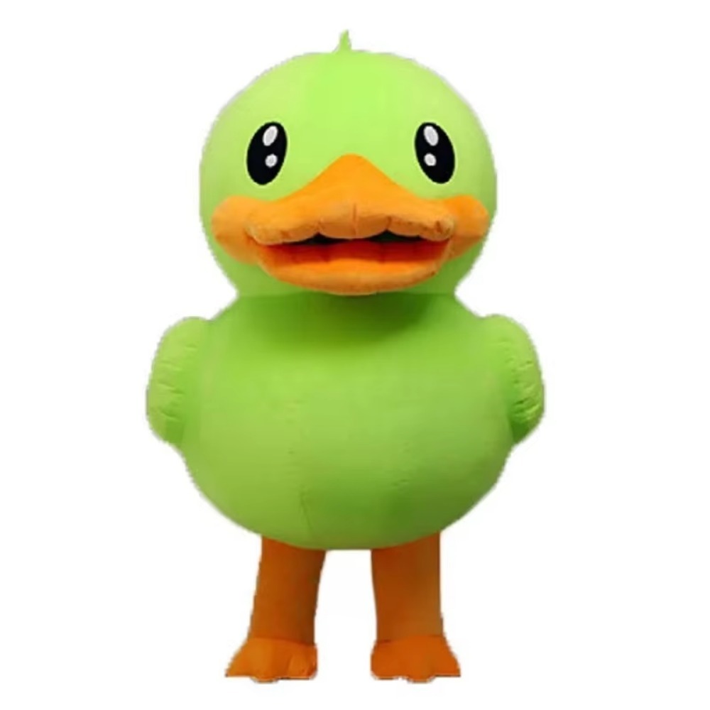 Inflatable Duck Mascot Costume - Dolls ulasan dan harga